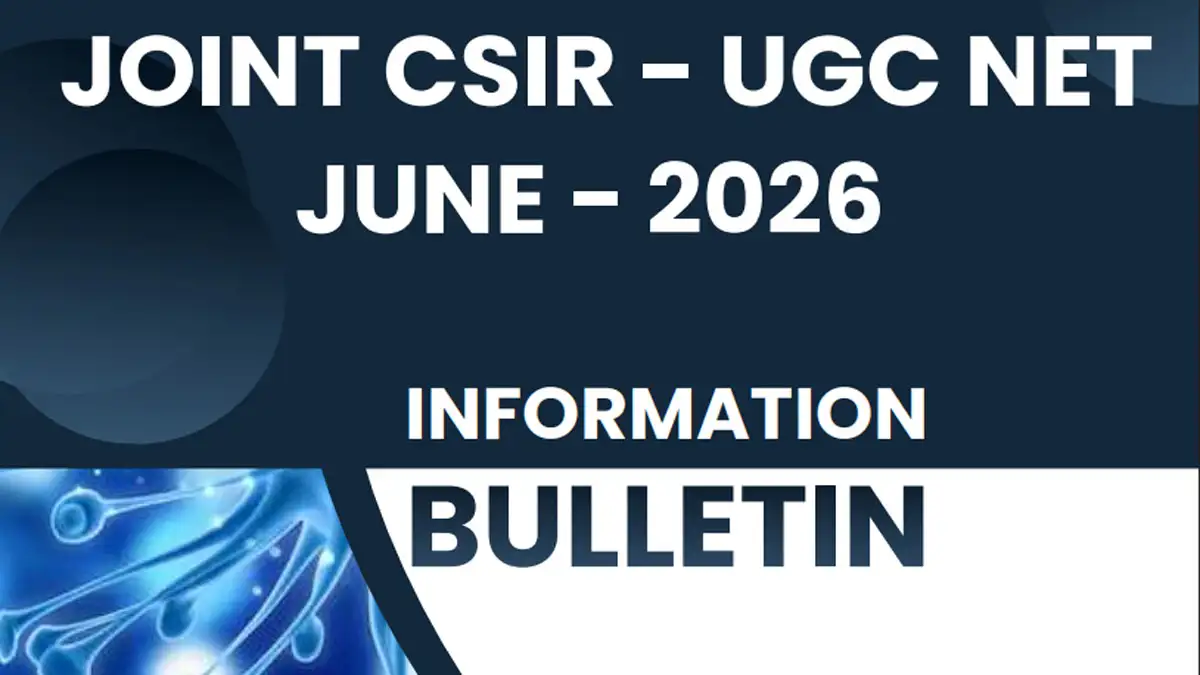 NTA has started the CSIR UGC NET June 2026 online application process. Check eligibility, important dates, application fee, exam schedule and apply online for JRF, Assistant Professor and PhD admission.